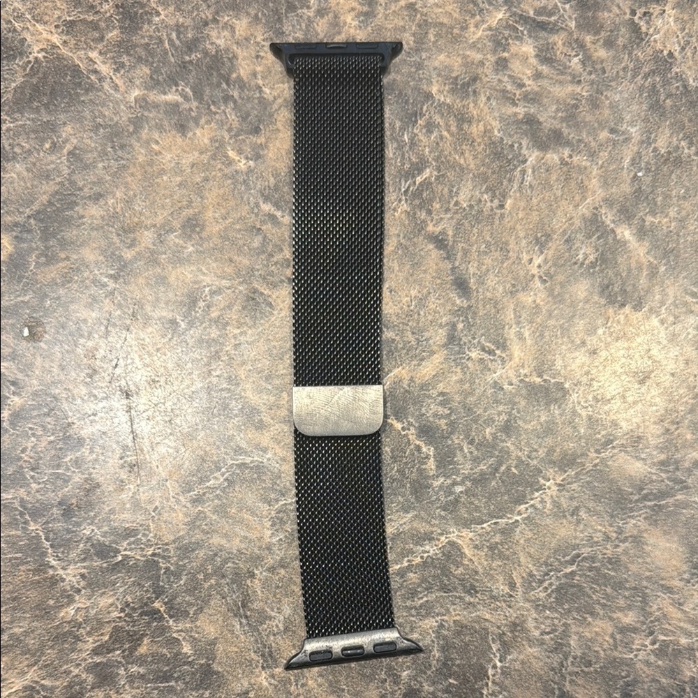 Black Mesh Watch Band